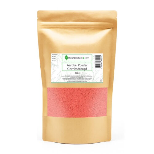 Gefriergetrocknetes Erdbeerpulver