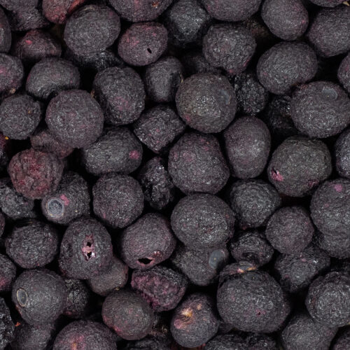 Gefriergetrocknete Heidelbeeren