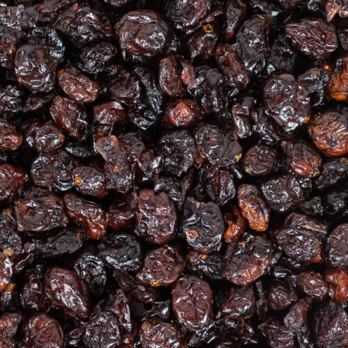 Cranberries mit Apfelsaft gesüßt