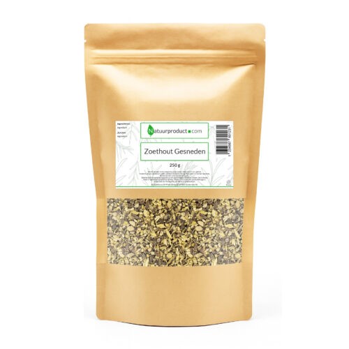 Süßholz geschnitten