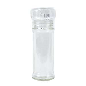 Gewürzmühle aus Glas