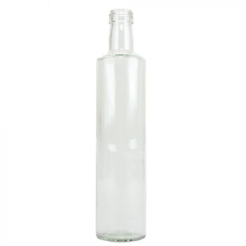 Schlanke Glasflasche 500 ml