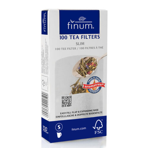 Mittelgroße leere Teefilter