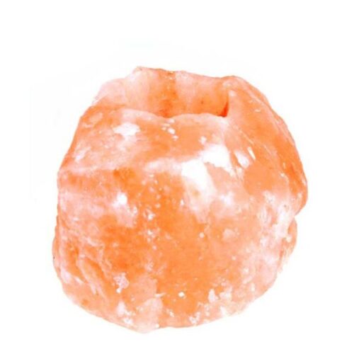 Teelichthalter aus 100 % Himalayasalz