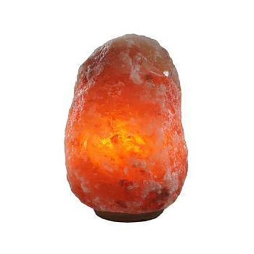 Himalayasalzlampe mit Holzfuß 14–18 kg