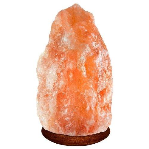 Himalayasalzlampe 4–6 kg mit Holzfuß