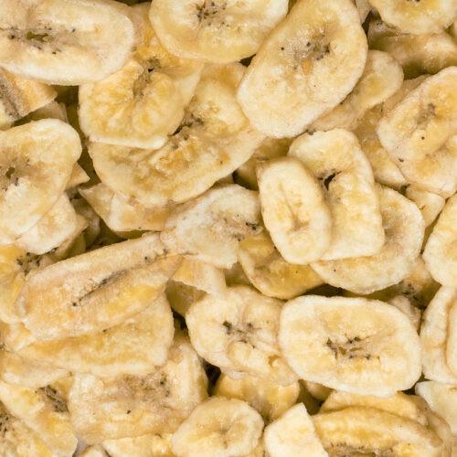 Bananenchips mit Honig