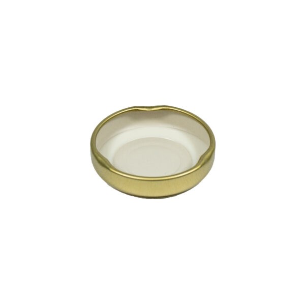 Twist-Off-Deckel 38 mm – gold