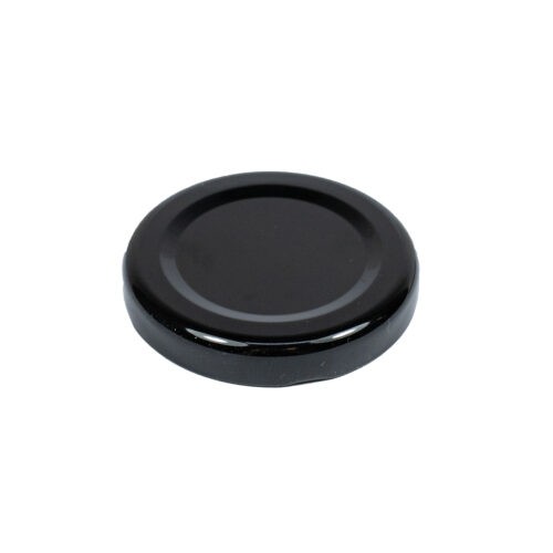 Twist-Off-Deckel 48 mm - schwarz