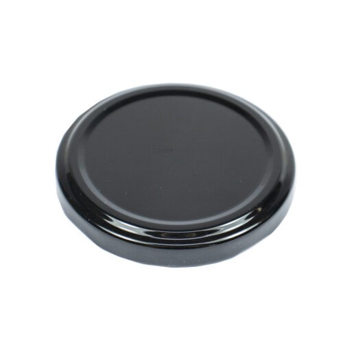 Twist-Off-Deckel 63 mm - schwarz