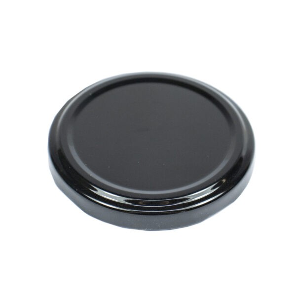 Twist-Off-Deckel 63 mm - schwarz