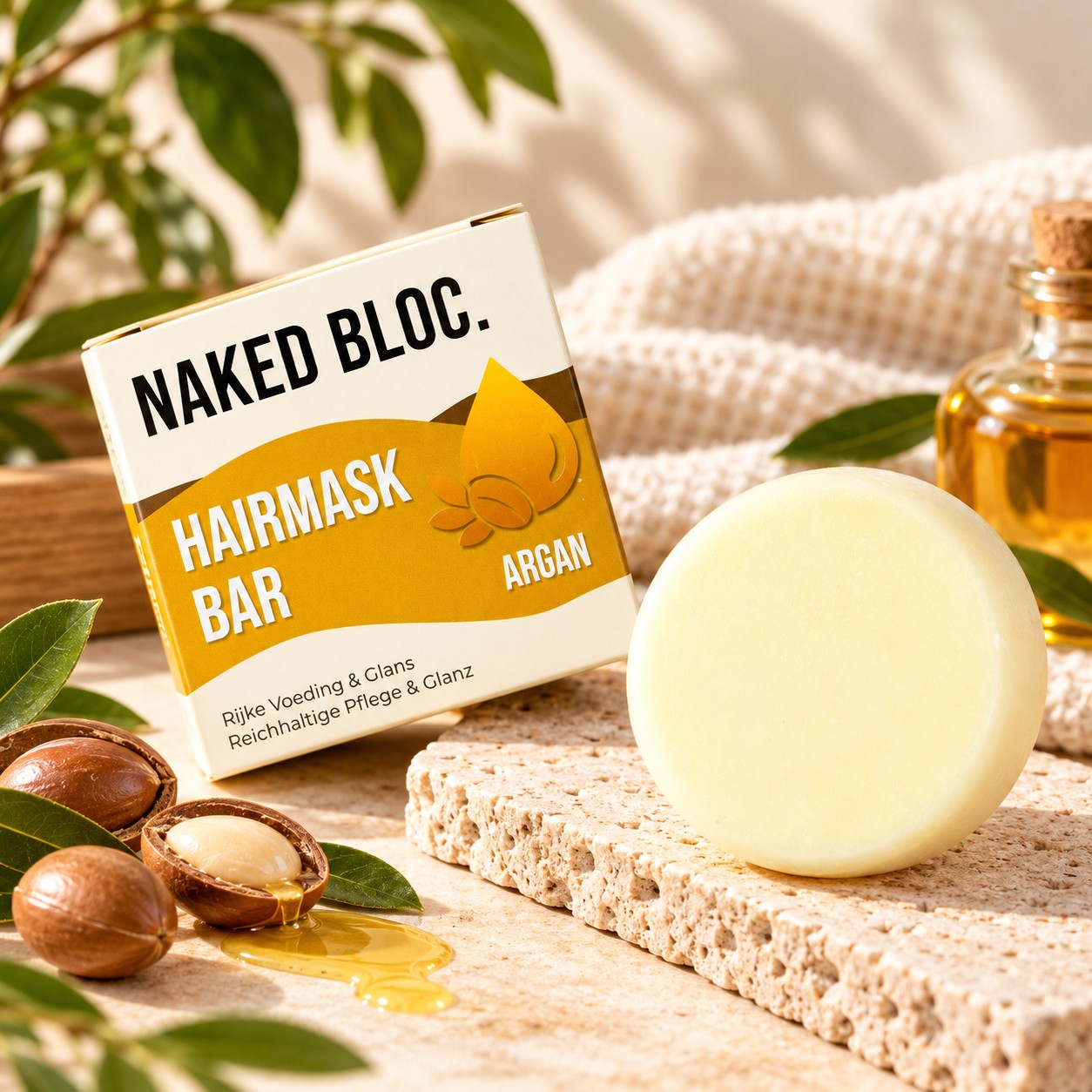 Hairmask Bar Argan (jeden Haartyp) – Bild 3