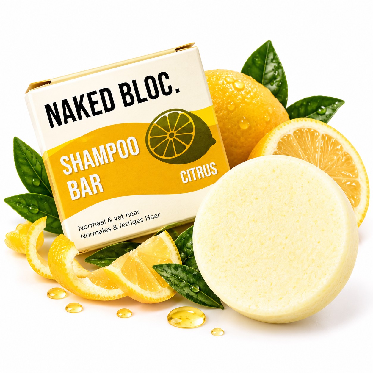Shampoo Bar Citrus (fettiges Haar)
