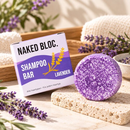 Shampoo Bar Lavendel (jeden Haartyp) – Bild 3